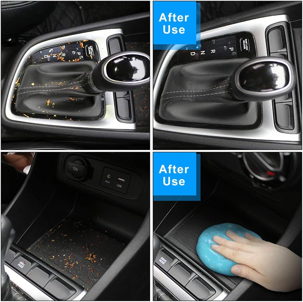 2Pack Cleaning Gel Car Putty Car Detail Putty Auto Detail Gel Detail for Car Interior Cleaner Kits - photo 3