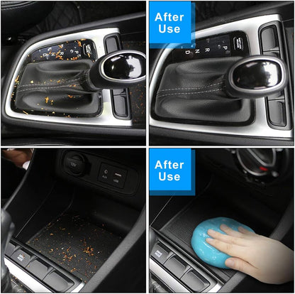 2Pack Cleaning Gel Car Putty Car Detail Putty Auto Detail Gel Detail for Car Interior Cleaner Kits - photo 3