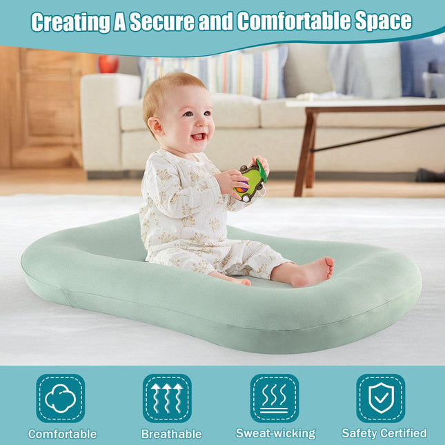 Babe Lounger for Newborn, Portable Infant Support Cushion Lounger
