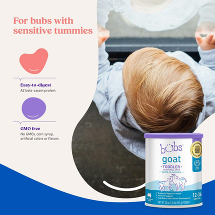 Bubs Goat Toddler Nutritional Drink, 20 oz (Pack of 1)