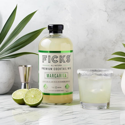 Ficks Premium Cocktail Mix (Margarita, 6pack - 32oz ea.)