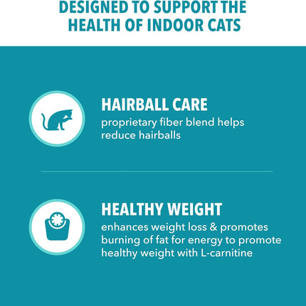 IAMS Proactive Health Dry Cat Food, Indoor Weight and Hairball Care Cat Food Dry Recipe, with Real Chicken in Every Bite, 7 lb. Bag