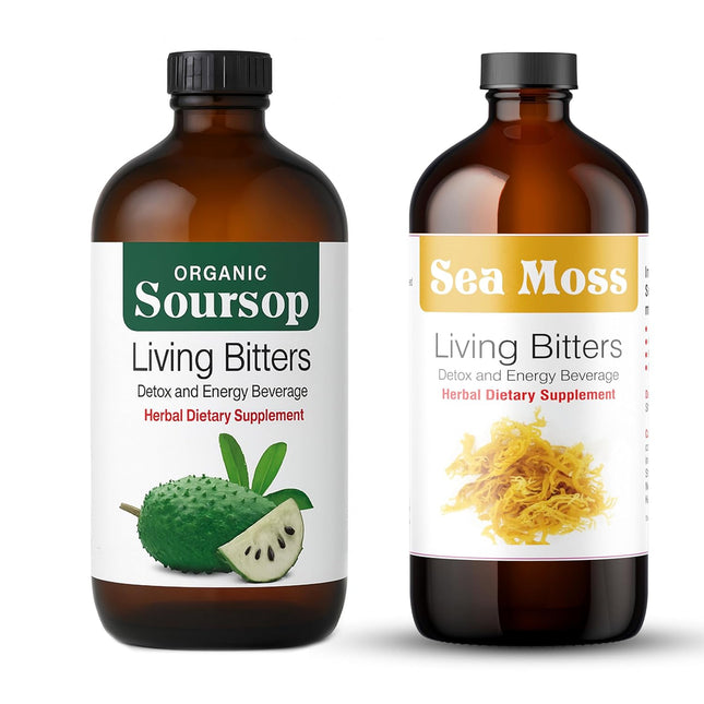 Premium Soursop Bitters Featured with Sea Moss Living Bitters