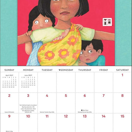 Mary Engelbreit's Your Voice Matters 2027 Wall Calendar