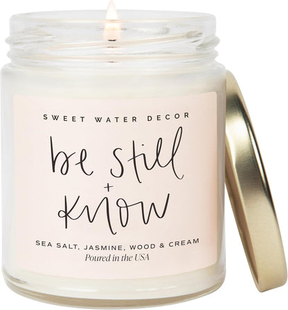Be Still and Know Sea Salt Jasmine Self-Care Item