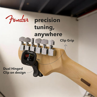 Professional Multi-Instrument Clip-On Tuner for Guitar, Bass, Ukulele, and Violin - photo 3