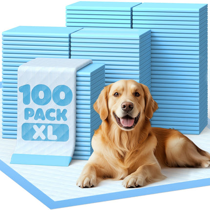 Puppy Pads for Dogs, 34x28 in, 6-Layer Leakproof, 50-Pack