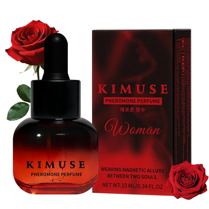 Pheromones Perfumes for Women, Long Lasting Women's Perfume with Rose & Jasmine Scent, Enhances Attraction &