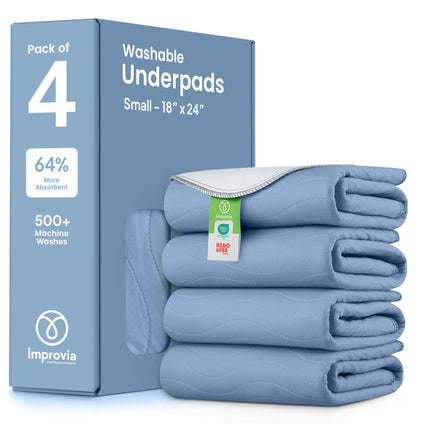 Washable Underpads, Heavy Absorbency Reusable Incontinence Pads