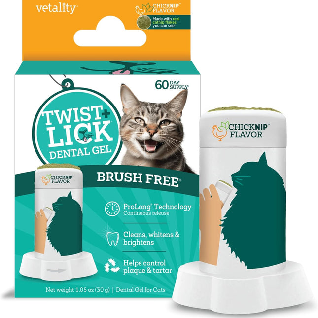 Dental Gel for Cats, Cleans Teeth and Freshens Breath
