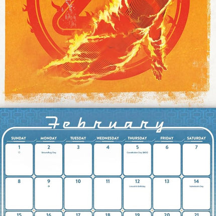 2026 Fantastic Four Wall Calendar
