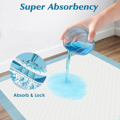 Super Absorbency Disposable Diaper Pads for Baby, Puppy and Adults, Disposable Changing Underpads for - photo 4