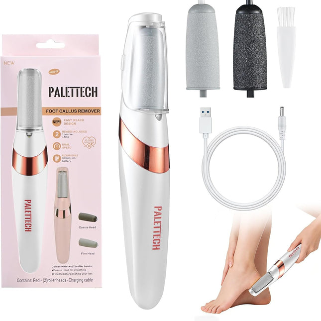 Electric Foot Callus Remover, Rechargeable Foot File Pedicure Kit