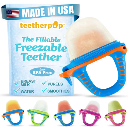 Fillable Freezer Teethers for Babies -Made in USA- Teething Relief - photo 18