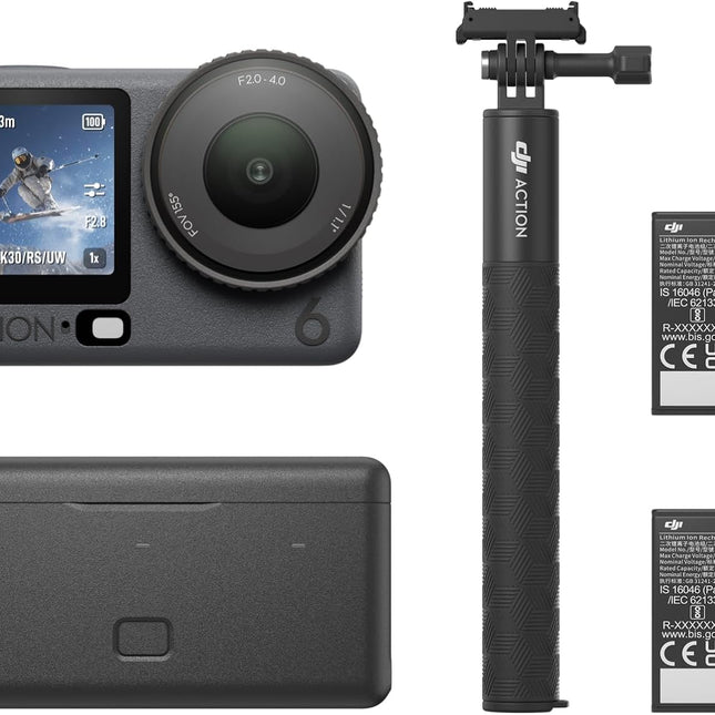 Enhanced Combo, Action Camera with 1/1.1″ Square Sensor
