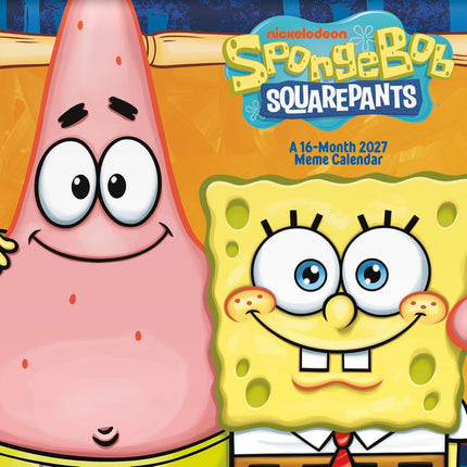 2027 SpongeBob Squarepants Wall Calendar
