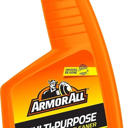 Armor All Car Leather Cleaner Spray, 16 Oz + Multi Purpose Cleaner, Car Cleaner Spray for All Auto Surfaces 16 Fl Oz
