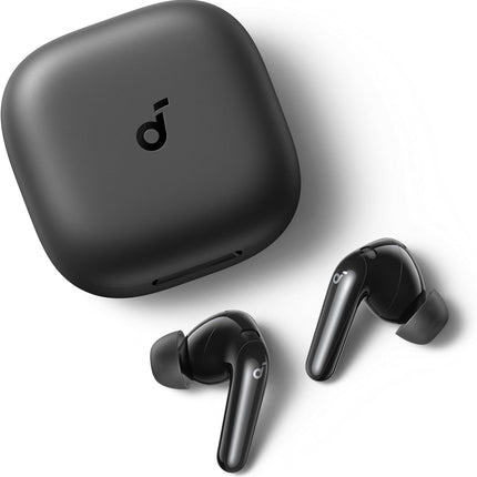 Translation Earbuds, Real-Time Adaptive Noise Cancelling, Hi-Res Sound, 50H Playtime, Wireless Earbuds, Bluetooth Earphones, Spatial Audio, Fast Charging, IP55 (Black)