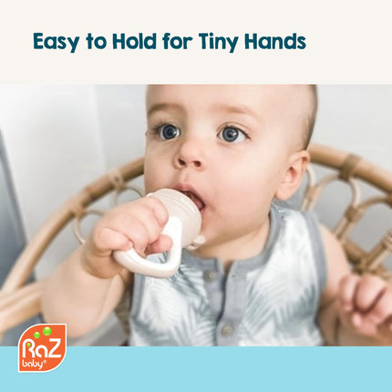 Baby Solids/Frozen Fruit Feeder Pacifier, Infant Teether Toy 6M+, BPA-Free, Introduce Solids, Dishwasher - photo 4