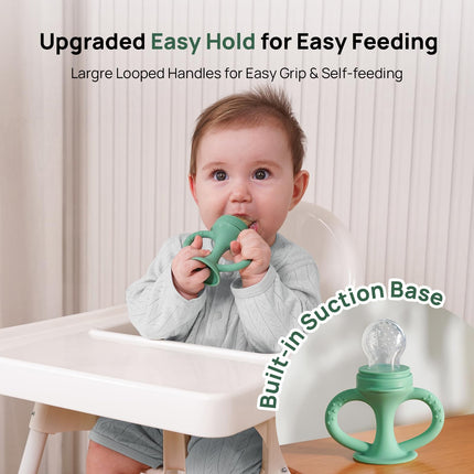 Easyhold Baby Fruit Food Feeder, Teething Relief & Frozen Teether - photo 4