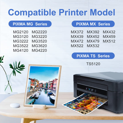 PG-240 XL/CL-241 Ink Cartridges Replaced for Canon 240XL 241XL Combo Pack