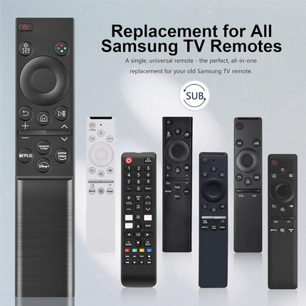 Replacement for Samsung Smart TV Remote Control, Universal Compatible with All Samsung TVs, BN59-01388A for CU7000/DU7200, for 2015-2025 All Crystal UHD, Frame, QLED, OLED, Neo QLED Smart TVs