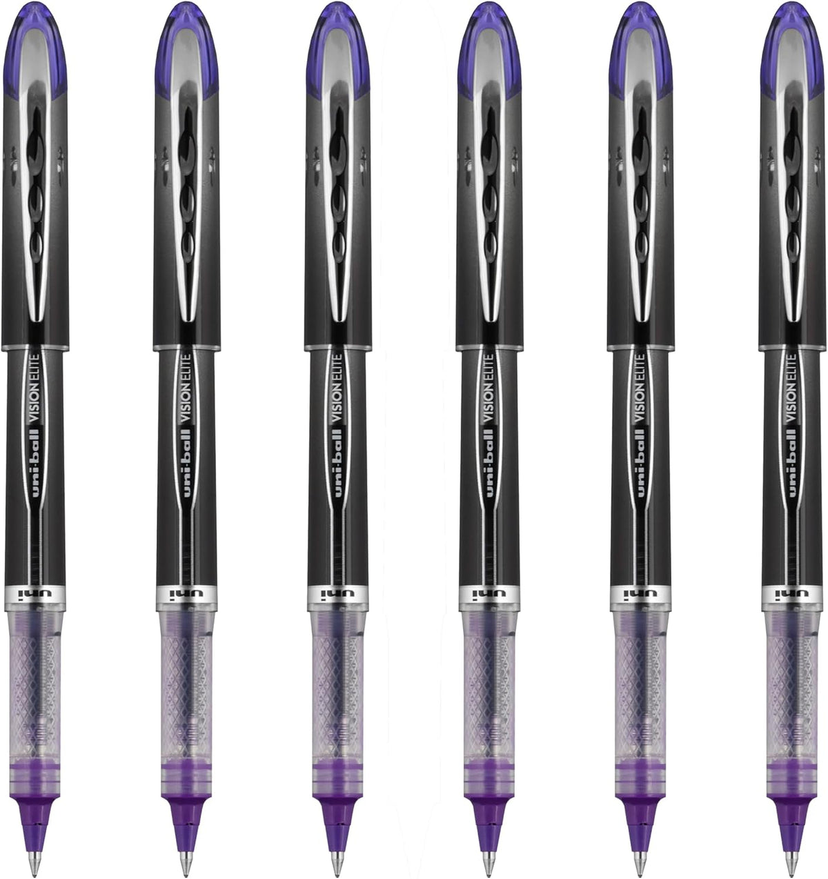 Rollerball Pen, Micro Point (0.5mm), Black Ink, 6 Pens - photo 4