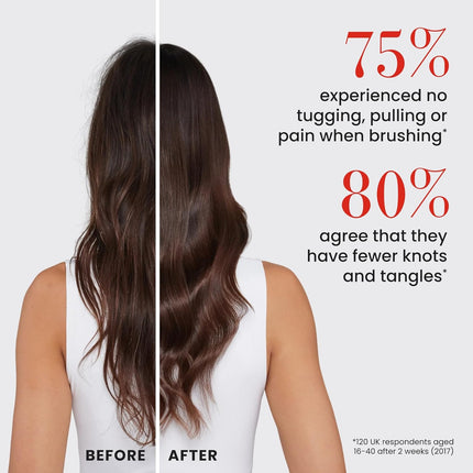 The Devil Wears Prada X Tangle Teezer Ultimate Detangler Brush for Wet & Dry Hair, Eliminates Knots & Reduces Breakage for Straight to Wavy Hair Types, Limited Edition Red Metallic