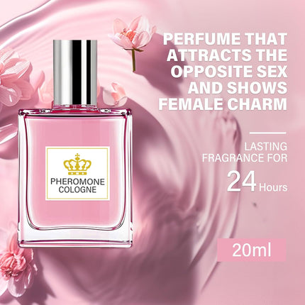 Pheromone Perfume for Woman, Elegant Floral Perfumes for Women, Long Lasting Womens Perfume with Enhanced Purity for Mood Support & Charisma, Romantic Date Night & Daily Social Scent