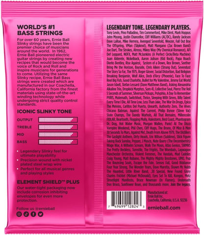 Nickel-Plated Steel Roundwound Bass Guitar Strings, 4-String Set for Low Tunings - photo 2