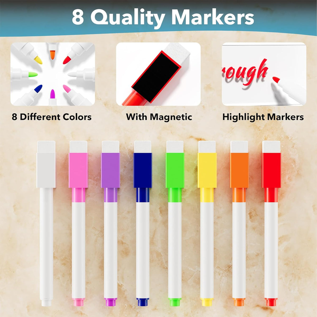 Acrylic Magnetic Chore Chart for Fridge, Clear Dry Erase Chores Chart for Refrigerator, Responsibility - photo 3