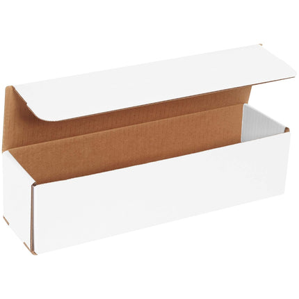 Box USA BMLRBL 13 1/2"L x 3 1/2"W x 3 1/2"H, White (Pack of 50)