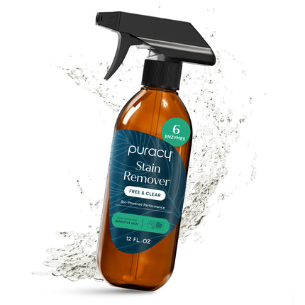 Quitamanchas, limpiador de manchas de viaje y para ropa, esenciales para bebés, manchas infantiles, limpiador de aceite y manchas de tela (spray quitamanchas, 12 fl oz)