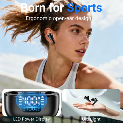 LED Display Wireless Earbuds Bluetooth 5.4 in Ear Headphones - photo 7