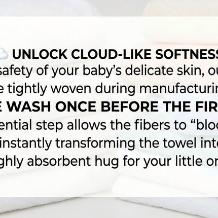 Hooded Baby Towel - Premium Soft Bath Towel for Baby, Newborn,Infant - Ultra Absorbent,Natural Baby Stuff Towel, Soft Coral Velvet Coral Fleece Bath Towel for Boys and Girls (Happy Dinosaur)