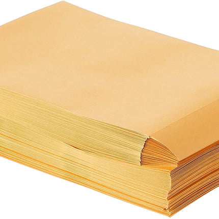 Sobres de envío, 9" x 12", cierre de lengüeta, papel kraft marrón para todo uso de 24-lb, 20 unidades (76020)