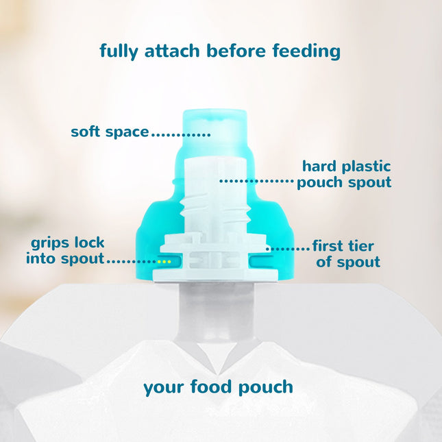 ChooMee SoftSip Food Pouch Top