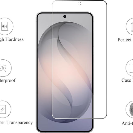 Ailun Glass Screen Protector for Galaxy S26+ / S26 Plus [6.7 Inch] 3Pack+2Pack Camera Lens Tempered Glass Fingerprint Unlock 0.25mm Anti-Scratch Case Friendly Clear-HD[Not for S26/S26 Ultra]