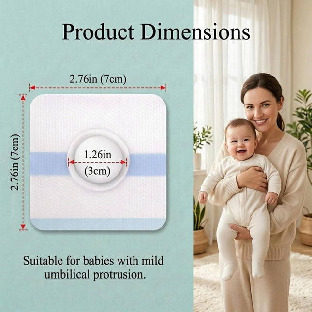 15Pcs Baby Belly Navel Patches, Waterproof Umbilical Hernia Patch with