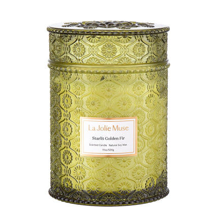 Eucalyptus Sage Fresh Scented Candles for Home, 19 oz Soy Wax