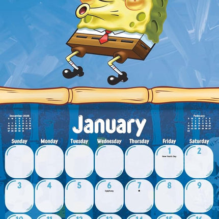 2027 SpongeBob Squarepants Wall Calendar