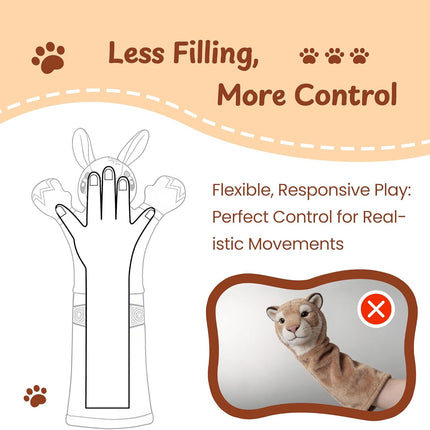 Cat Wrestling Glove, 22 inch Karate Kitty Puppet with 5 Catnip Pouches & 3 Layer Resistant Protection, Interactive Cat Puppet Wrestler with Treat Pocket for Boredom Relief & Mental Stimulation