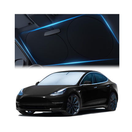 Car Windshield Sunshade – Double-Layer Design for 2X Heat Blocking, Blocks UV Rays, Foldable Sun Shade - photo 12