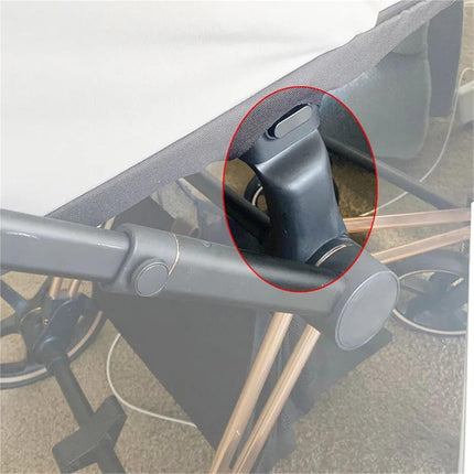 Baby Car Seat Stroller Adapter Compatible with Cybex Priam 2/3/4 Prams and Aton Cloud Q/Z Sleeping Basket Converter Bebe Buggy Connector