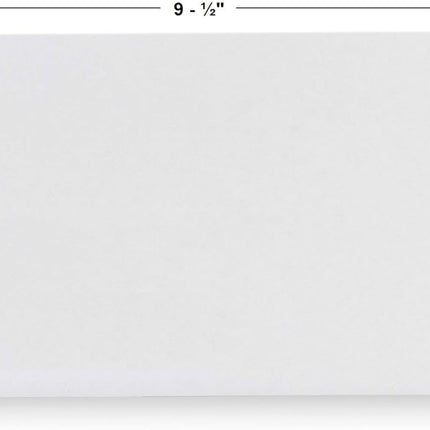 40#10 Security Tinted Self-Seal Envelopes - No Window, EnveGuard, Size 4-1/8 X 9-1/2 Inches - White - 24 LB - 40 Count (34140)