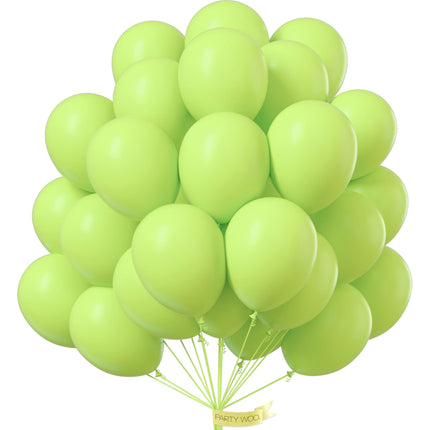 Dark Brown Balloons 100pcs Boho Coffee Neutral Different Sizes