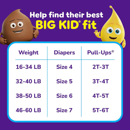 Pull-Ups Boys' Potty Training Pants, Size 3T-4T Training Underwear (32-40 lbs), 112 Count (4 Packs of 28), Packaging May Vary