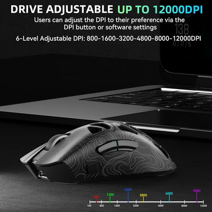 Tri-Mode Wireless Gaming Mouse - photo 4