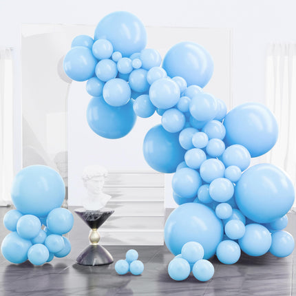 Dark Brown Balloons 100pcs Boho Coffee Neutral Different Sizes