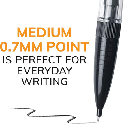 BIC Xtra-Smooth Mechanical Pencils with Erasers, Medium Point (0.7mm), 10-Count Pack, Bulk Mechanical Pencils for School or Office Supplies